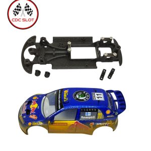 Chasis 3D MBIL para Skoda Fabia WRC de Scalextric