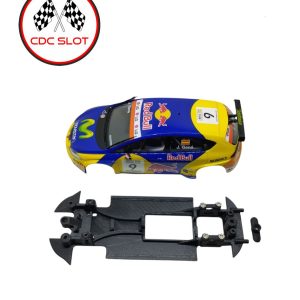 Chasis 3D monoblock en línea para Seat León WTCC de Scalextric