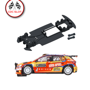 Chasis 3D MBIL (monoblock en línea) para Skoda Fabia WRC2 de Scalextric